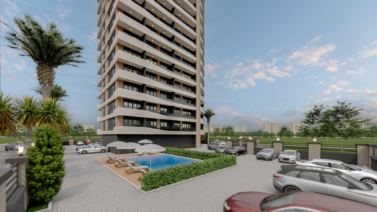 Apartments in Ayaş, Erdemli (COV-00185) — photograph 5