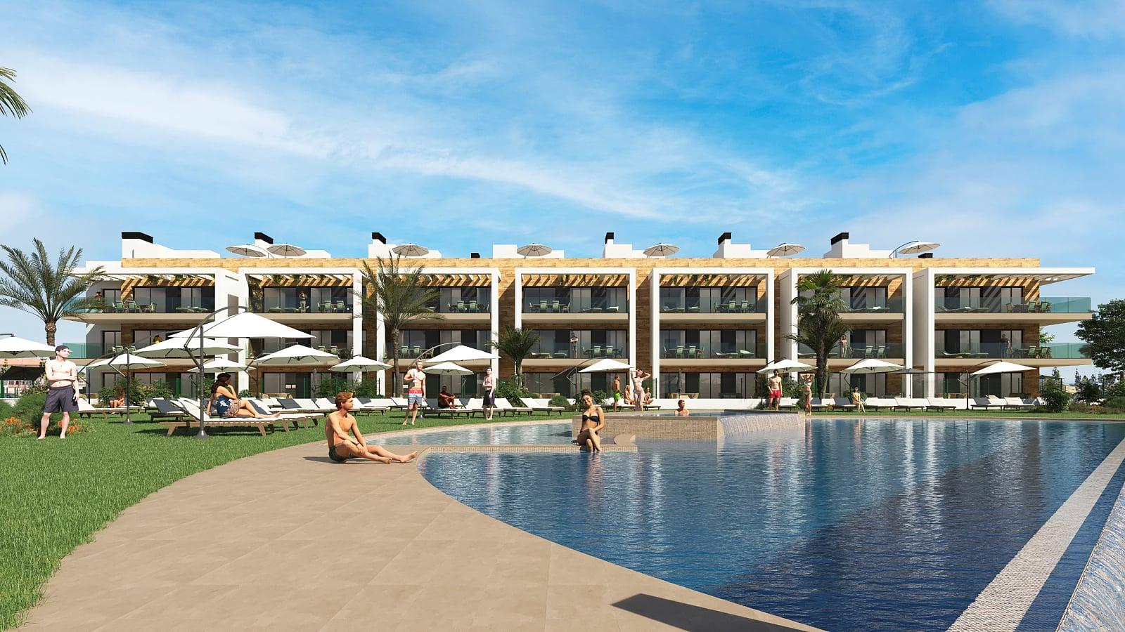 Apartments in La Serena Golf, Los Alcázares — photograph 2