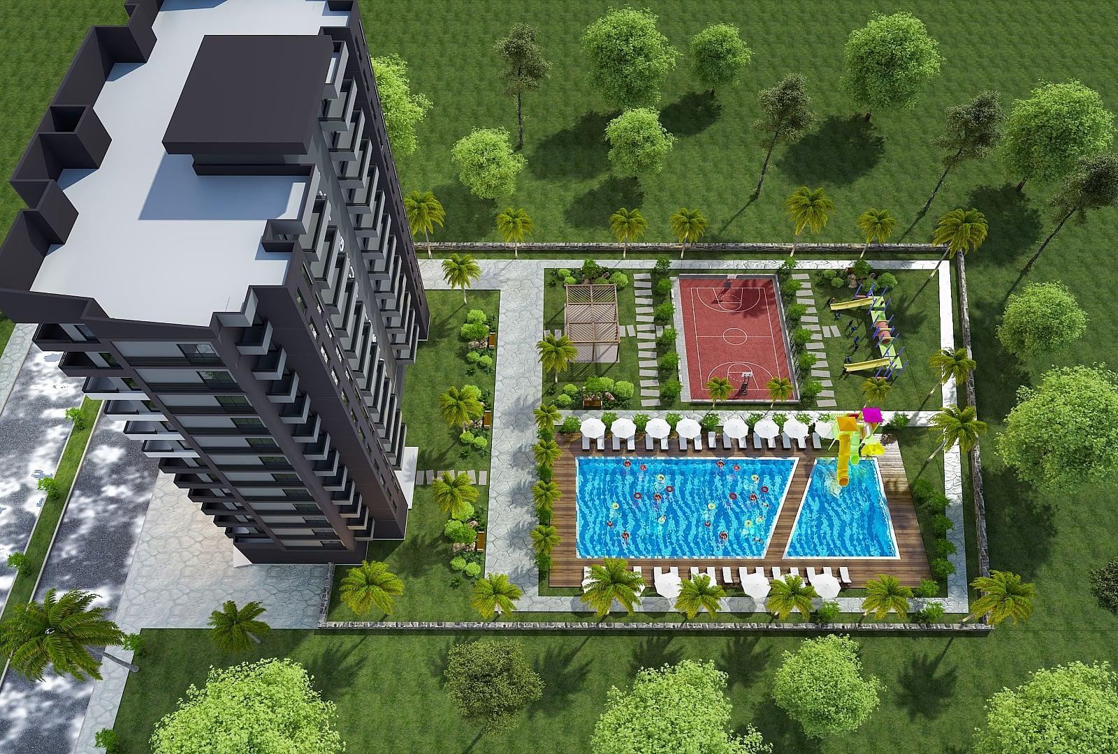 Apartments in Deniz, Mezitli (COV-00175) — photograph 4